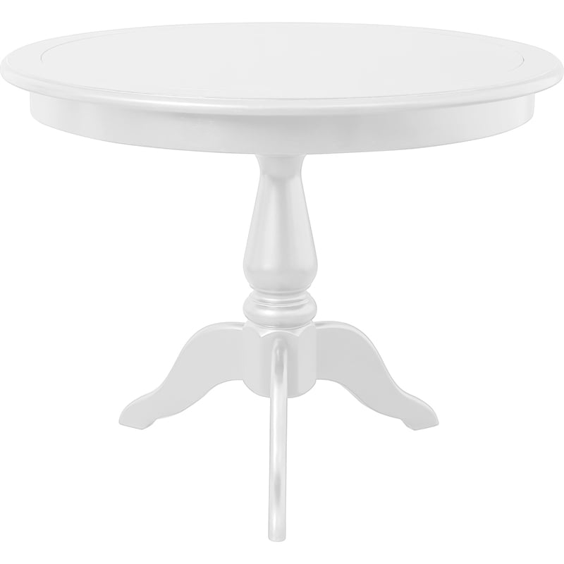 Philippe 5 Piece Dining Set White Pedestal