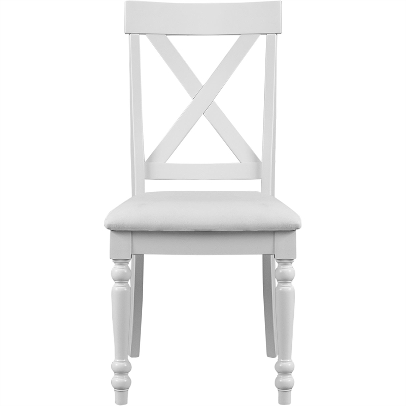 Philippe 7 Piece Dining Set White