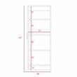 TUHOME Belleria Pantry Engineered Wood Pantries in  White