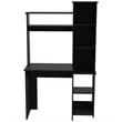 TUHOME Versalles Desk  Engineered Wood Desks in  Black