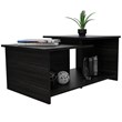 TUHOME Wema 3 Coffee Table Engineered Wood Coffee Tables in  Brown