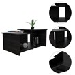 TUHOME Wema 3 Coffee Table Engineered Wood Coffee Tables in  Brown