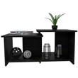 TUHOME Wema 3 Coffee Table Engineered Wood Coffee Tables in  Brown