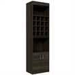 Kava Home Bar and Wine Cabinet in Espresso-Carbon