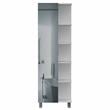 TUHOME Urano Linen Mirror Cabinet Engineered Wood Storage Cabinets in  White