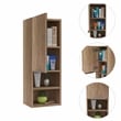Tuhome Mila Medicine Cabinet in Brown  finish - Engineered Wood