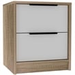 TUHOME Kaia Nightstand  Engineered Wood Nightstands in  Multi-color