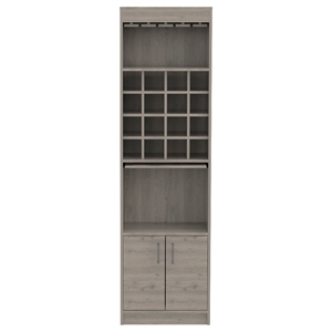 tuhome kava wooden home bar and wine cabinet