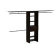 Tuhome Black Modern Engineered Wood Plego 70