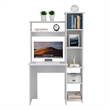 TUHOME Versalles Desk Engineered Wood Desks in  White