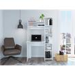 TUHOME Versalles Desk Engineered Wood Desks in  White