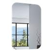 TuHome Mirrored Modern- Material- Glass Pompei Mirror