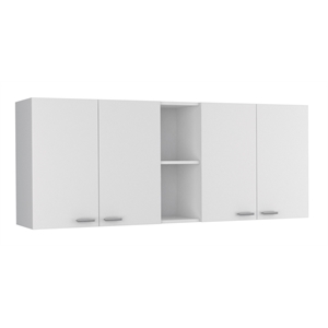 tuhome portofino modern wooden wall mounted kitchen cabinet