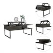 TUHOME Armin Lift Top Coffee Table Engineered Wood Coffee Tables in  Multi-color