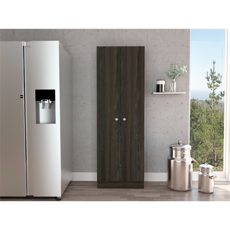 TUHOME Multistorage Cabinet - Multi-color -Engineered Wood