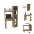 TUHOME Versalles Desk  Engineered Wood Desks in  Beige