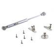 TUHOME 100N Cabinet Gas Spring Lid Support Soft Closing silver stainless steel