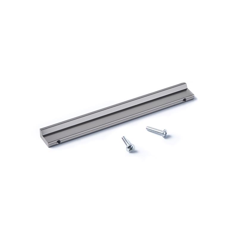 TUHOME  silver Finger Pull Handle For Home  4- 5/16 