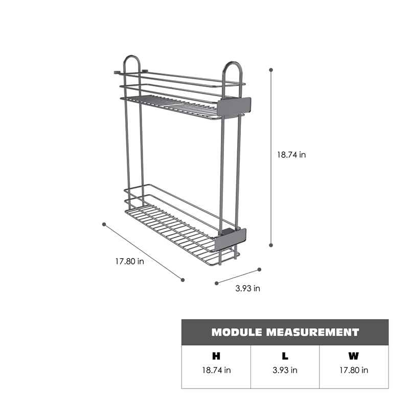 TUHOME silver stainless steel 4