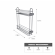 TUHOME silver stainless steel 4