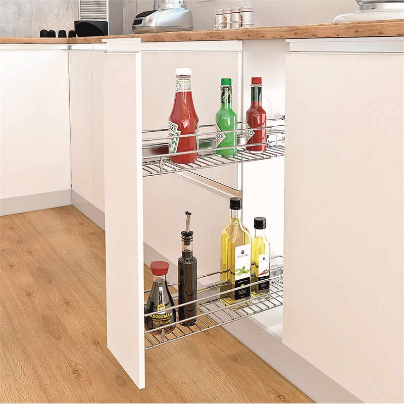 TUHOME silver stainless steel 4