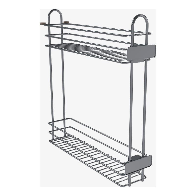 TUHOME silver stainless steel 4