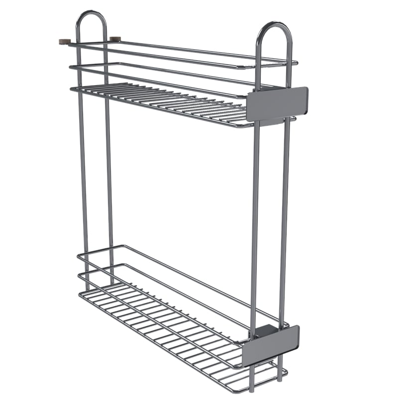 TUHOME silver stainless steel 4
