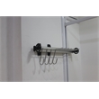 TUHOME Silver Stainless steel Pull Out Belt &Tie Rack Chrome Plated X2 Un