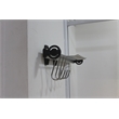 TUHOME Silver Stainless steel Pull Out Belt &Tie Rack Chrome Plated X2 Un