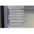 TUHOME  Silver stainless steel Tie Rack Chrome Plated Wallmounted X1 Un
