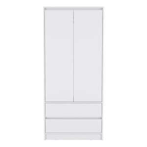 tuhome austin 2 drawers armoire engineered wood armoires