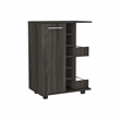 Irvine 2 Piece Living Room Set Brown Engineered Wood