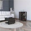 Inwood 2 Piece Living Room Set Brown Engineered Wood