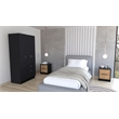 TUHOME Appleton 3 Piece Bedroom Set  Multi-ColorEngineered Wood