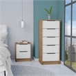 TUHOME Murray 2 Piece Bedroom Set Multi-ColorEngineered Wood