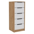 TUHOME Murray 2 Piece Bedroom Set Multi-ColorEngineered Wood
