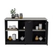 Tuhome Furniture Juniper Engineered Wood Kitchen Island in Multi-Color