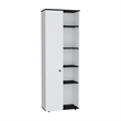 Tuhome Furniture Hoyt Multistorage Kitchen Pantry Multi-Color Manufactured Wood