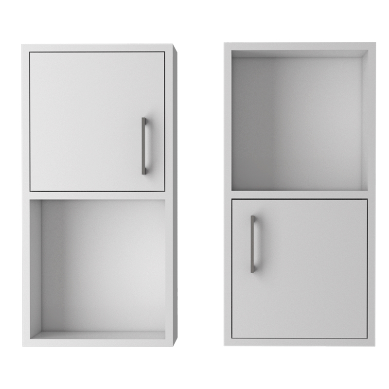 TUHOME Medicine Cabinet White Manufactured Wood