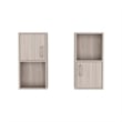 TUHOME Oba Medicine Cabinet Beige Engineered Wood