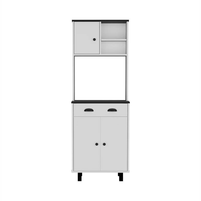 Tuhome Furniture Salem Kitchen Pantry Multi-Color Engineered wood