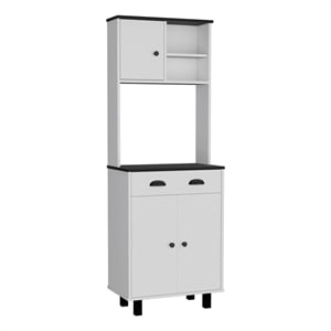 TUHOME Salem Kitchen Pantry  Multi-Color  Engineered wood