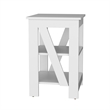 Taylor Side Table  Engineered Wood White