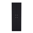 Lynch Pantry Cabinet  Engineered Wood Black