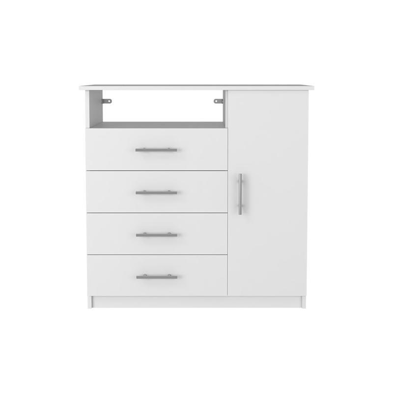 Calera 2 Piece Bedroom Set Engineered Wood Multi-color