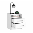 Greter NightstandEngineered Wood White