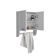 Optim Medicine Cabinet Engineered Wood White