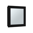 Luma Mirror Medicine Cabinet  Engineered Wood Black