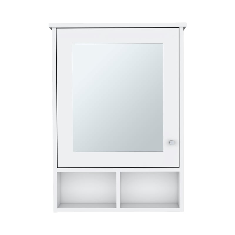 Vina Medicine Cabinet Engineered Wood White