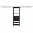 Plego 3 Closet Engineered Wood Black
